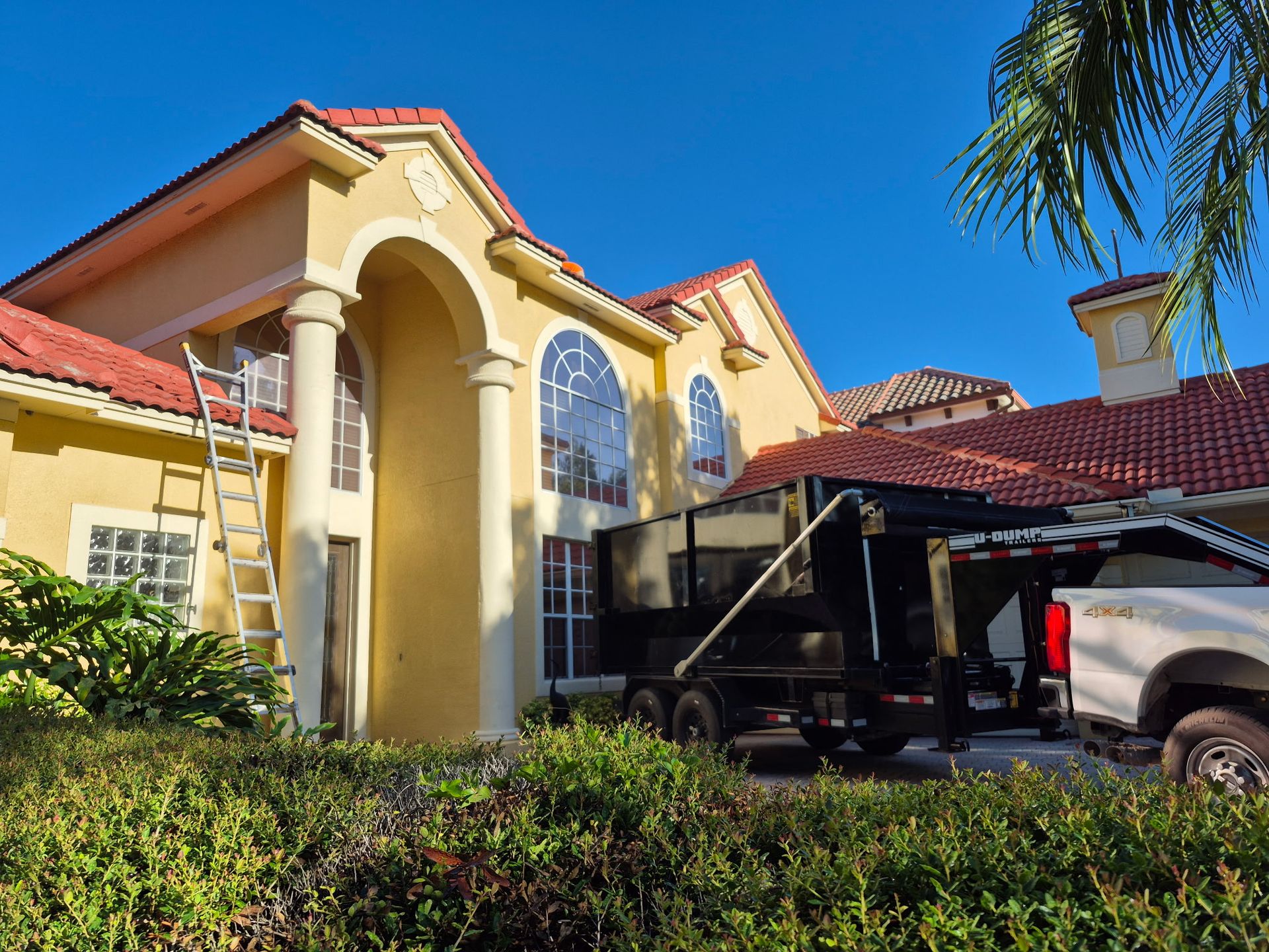 dumpster rental trailer drop off