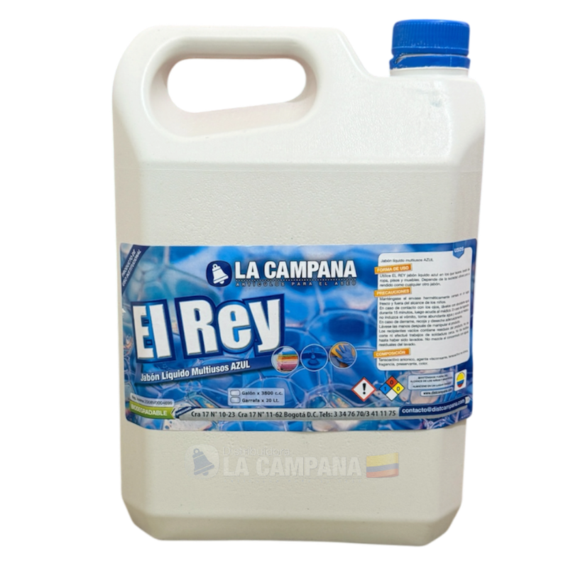El Rey jabón líquido ropa