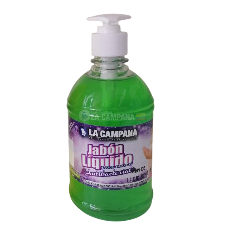 Jabón líquido antibacterial para manos