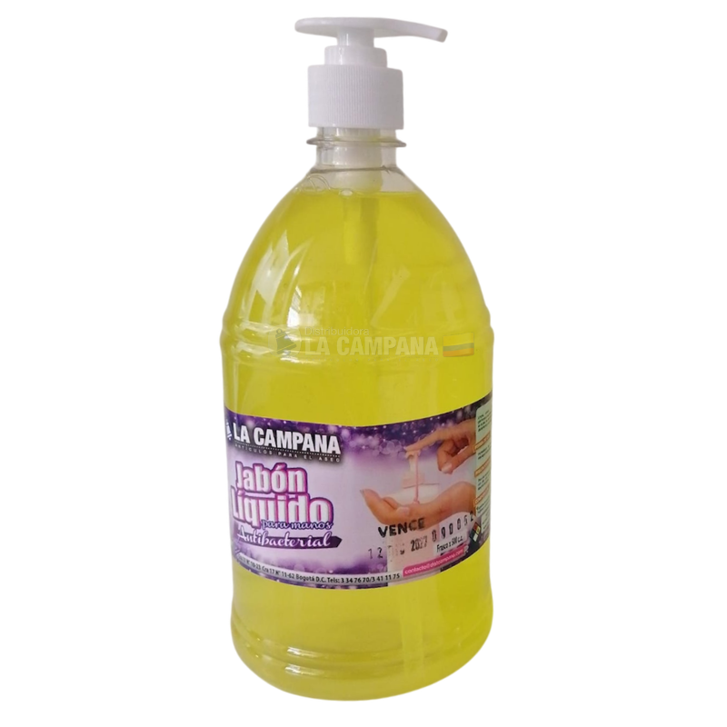 Jabón líquido antibacterial para manos