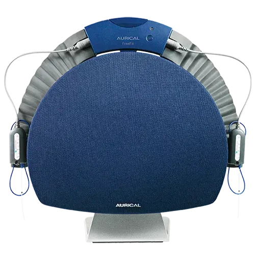 Aurical Freefit equipment used for real ear measurement