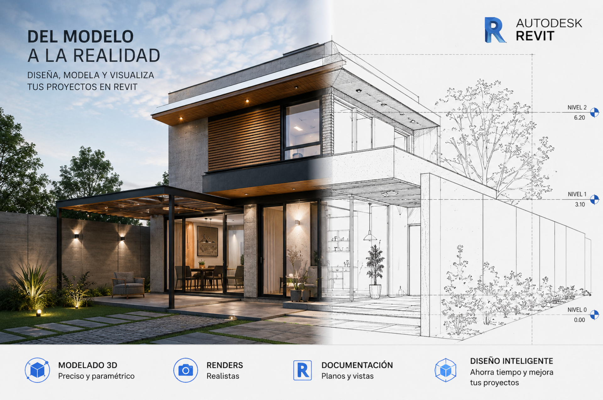 Especialistas BIM trabajando en Autodesk Revit