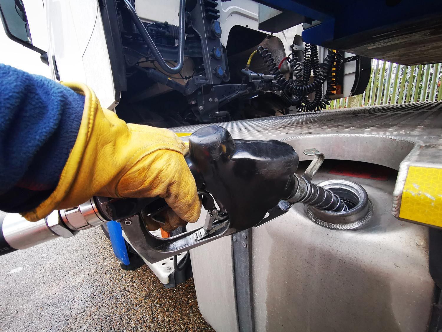 Truck Refueling with Diesel — Waynesville, NC — McElroy Oil Inc Truck Refueling with Diesel — Waynesville, NC — McElroy Oil Inc
