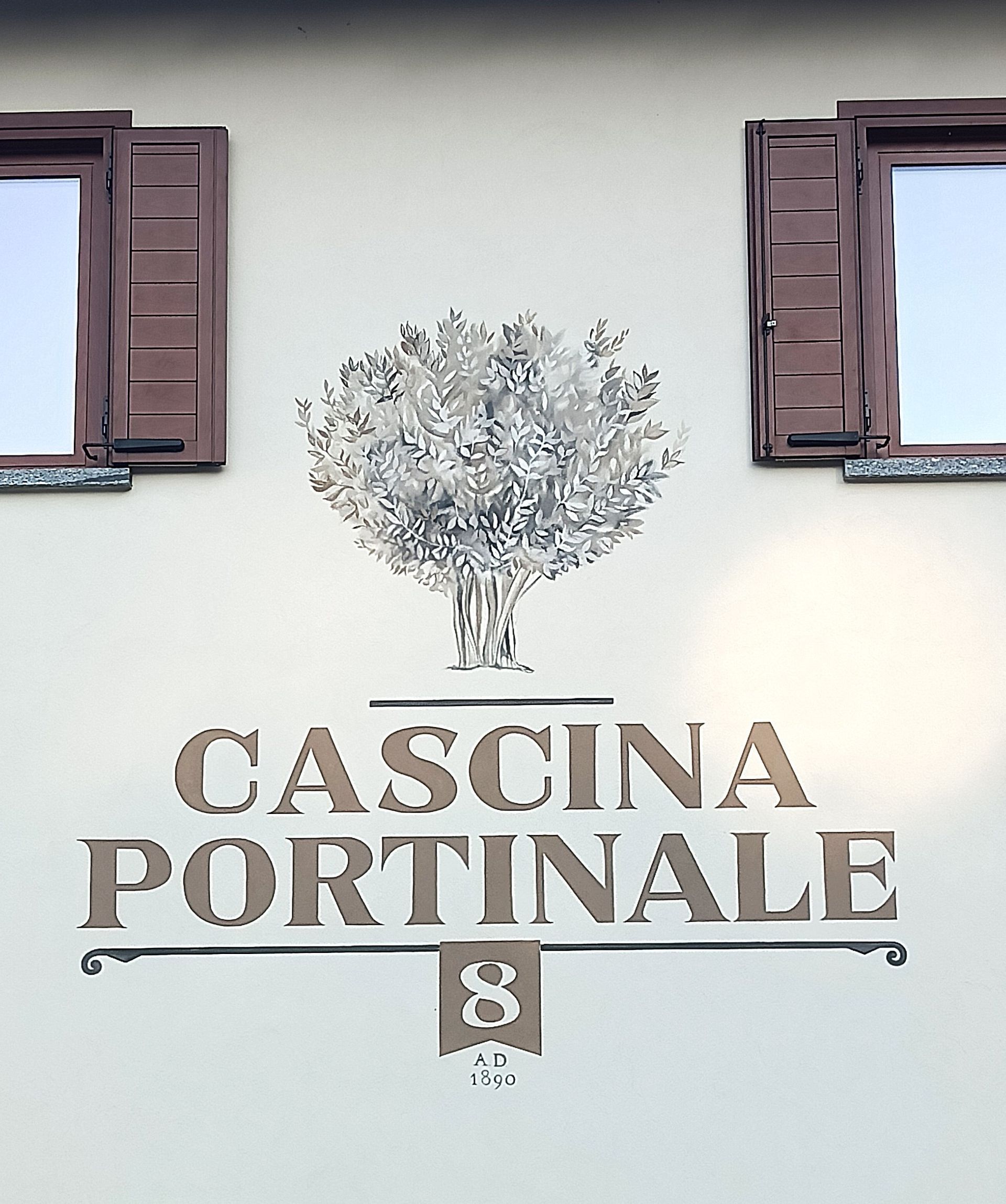 DECORAZIONE ARTISTICA ESTERNI SCRITTA
