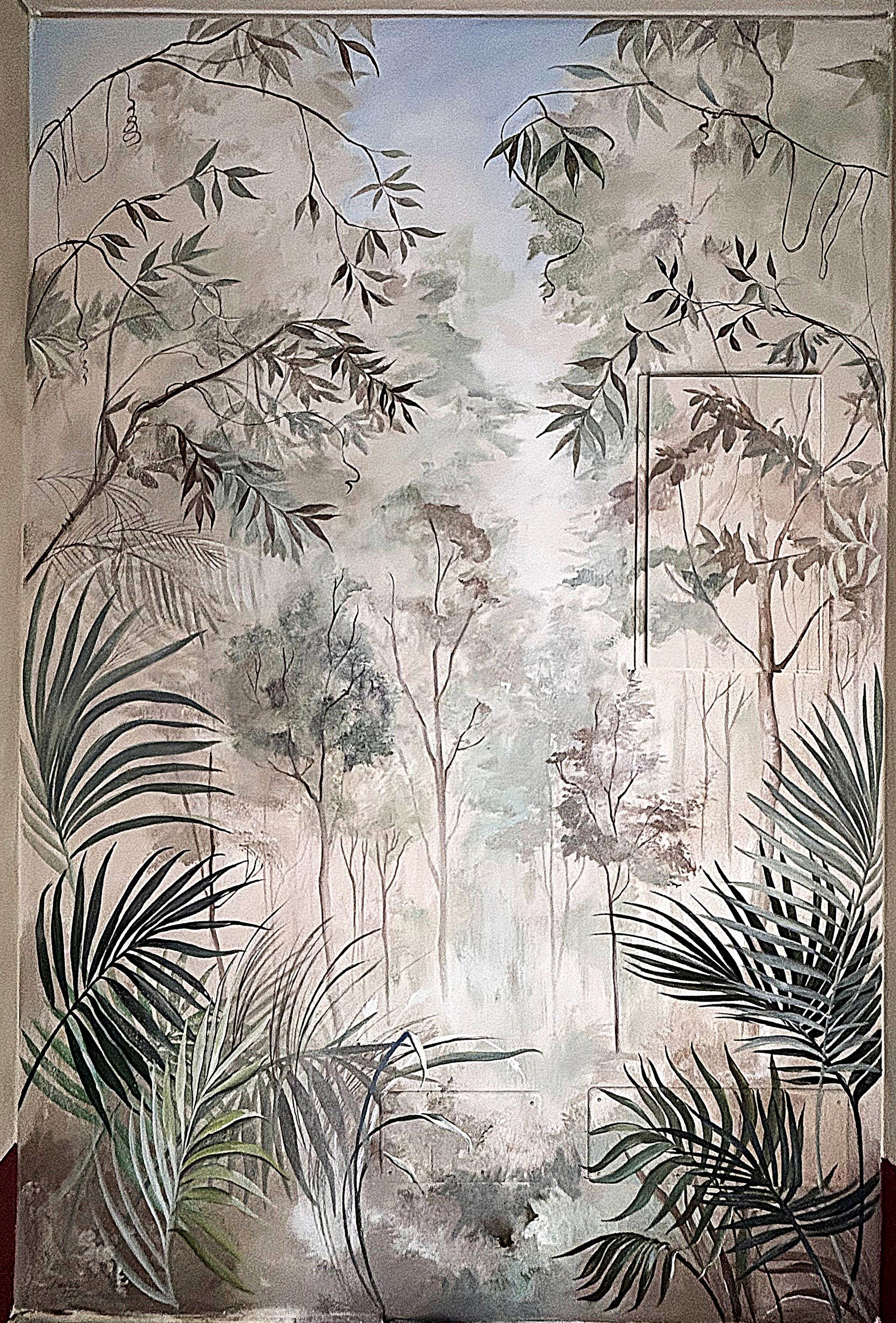 DECORAZIONE ARTISTICA INTERNI PARETE
