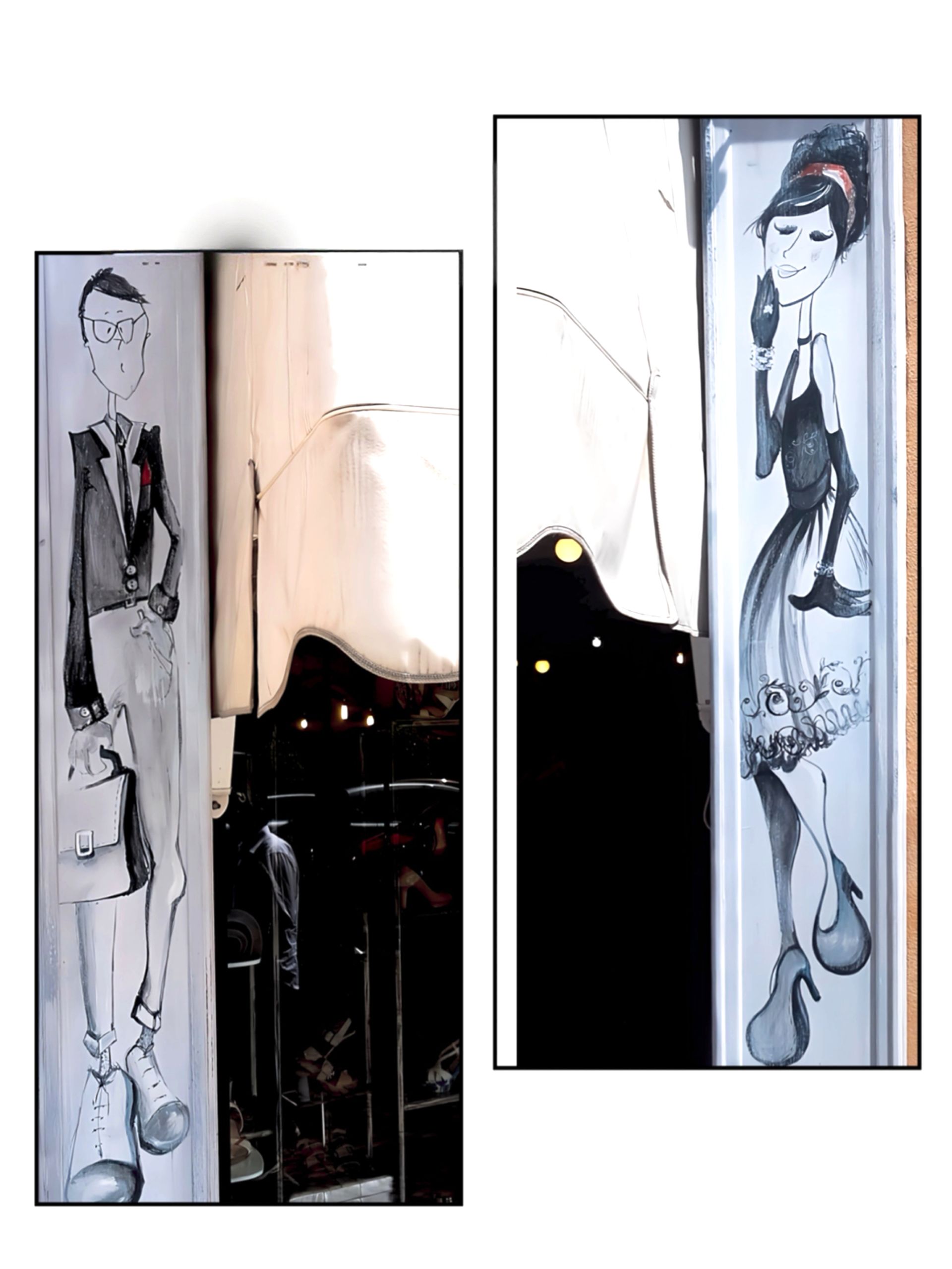 DECORAZIONE ARTISTICA INTERNI RESTYLING NEGOZIO