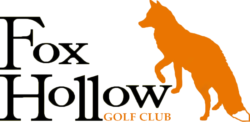 A picture of a golf course and a logo for trustee