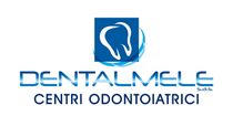 Logo DentalMele con icona del dente blu e testo &ldquo;CENTRI ODONTOIATRICI&rdquo;