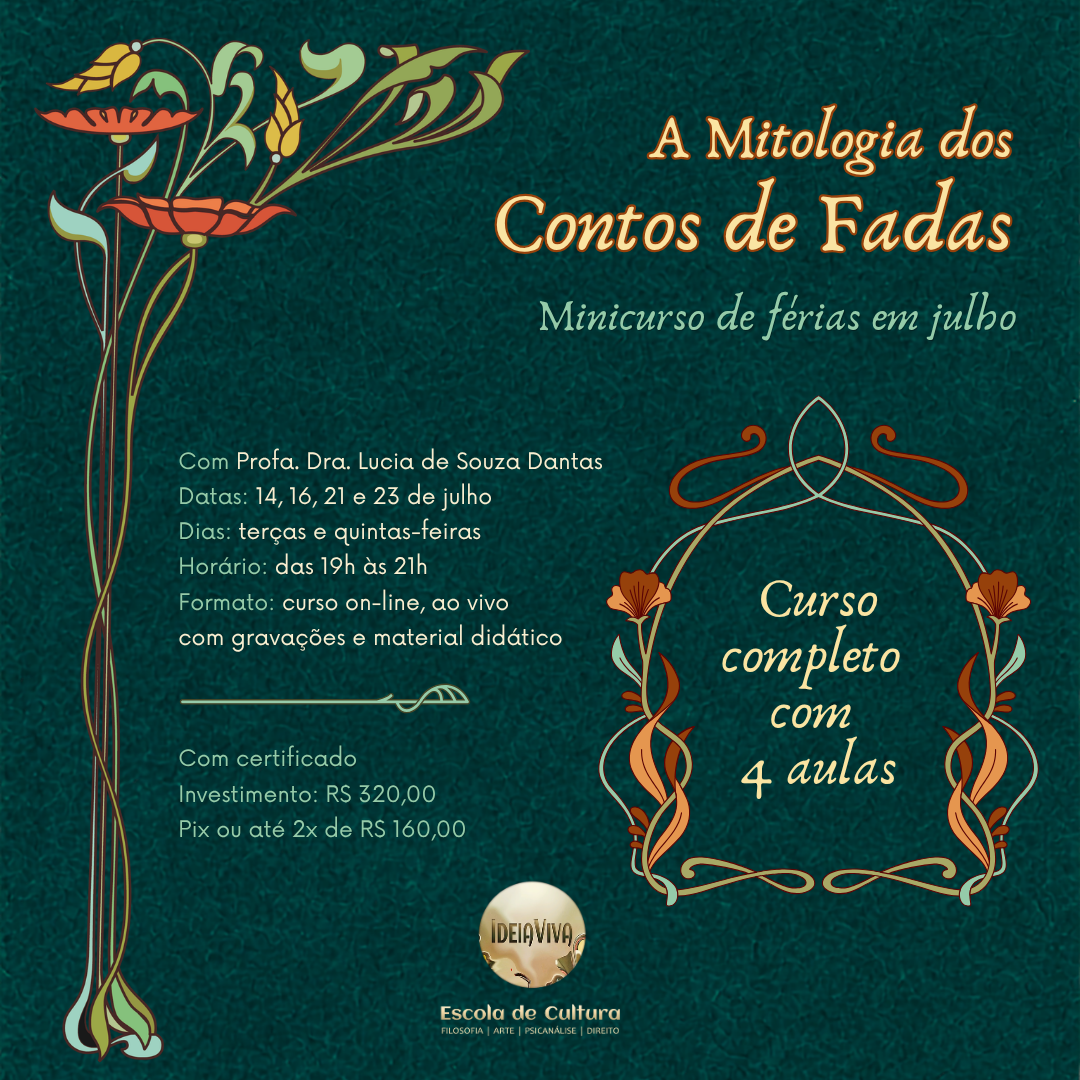 Arte e Mitologia no Egito Antigo, com Profa. Dra. Lucia de Souza Dantas. Curso on-line e ao vivo, com 8 aulas remotas, de 19/08 a 07/10 de 2025. Às terças-feiras, das 18 às 20 horas. Investimento: R$ 420,00 (inclui 8 aulas síncronas, gravações das aulas e materiais didáticos).