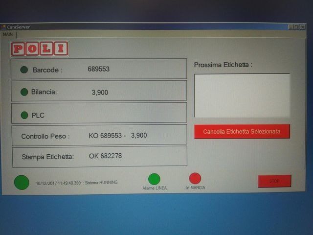 Software per bilancia