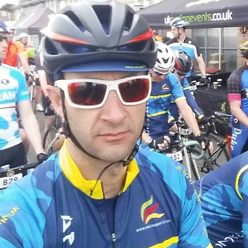 Richard founder of Apache Brave Racing cycle club