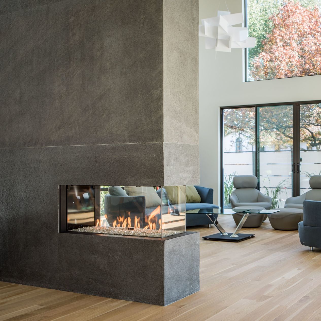 Flare 45” Room Definer Gas Fireplace
