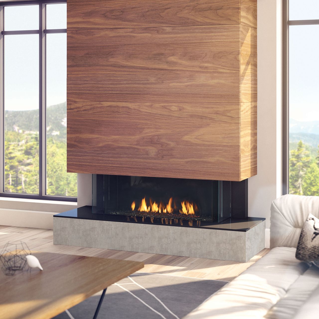 Regency City Series - San Francisco Bay Gas Fireplace