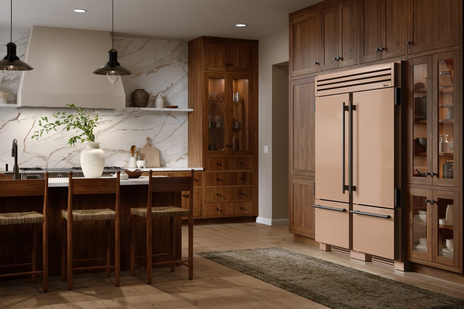 True Full Size Refrigerator with Bottom Freezer