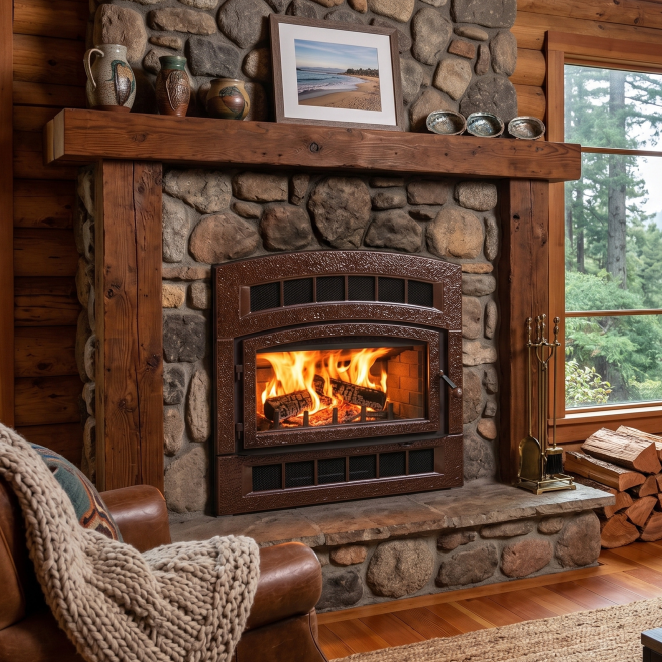 RSF Focus SBR Wood Fireplace