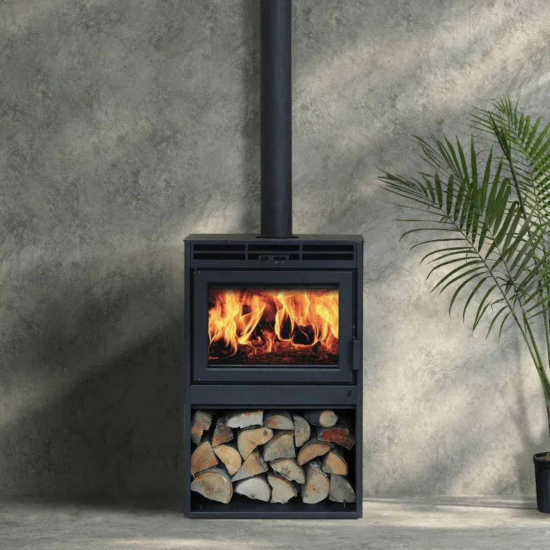 Supreme Novo 38 Wood Freestanding Fireplace