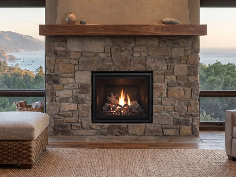 FLARE Outdoor See Thru Gas Fireplace