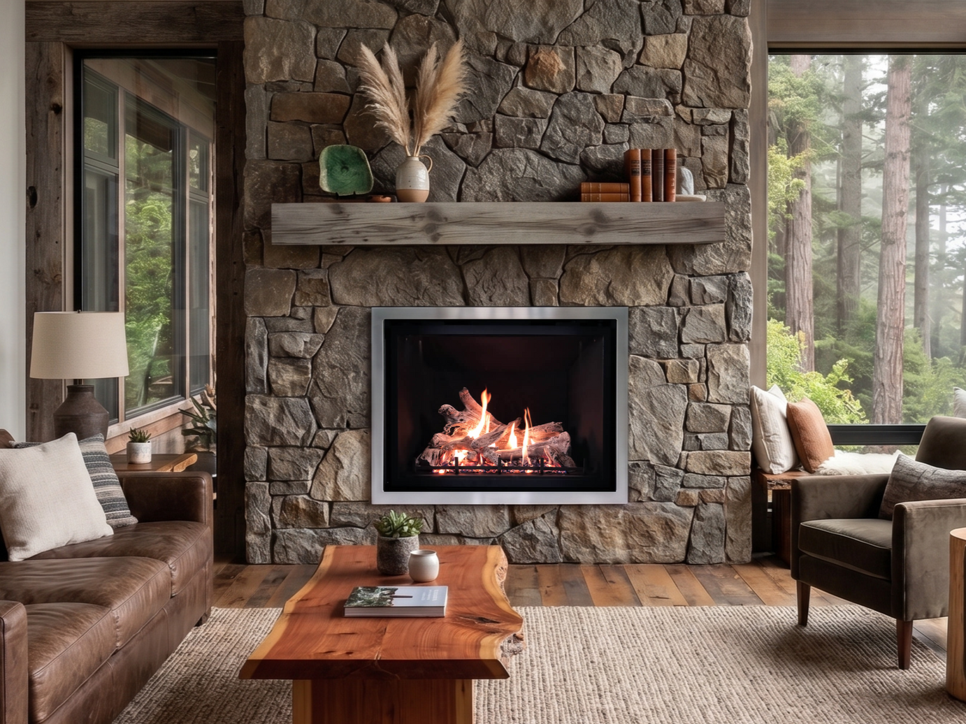 Warming Trends Crossfire Brass Burner