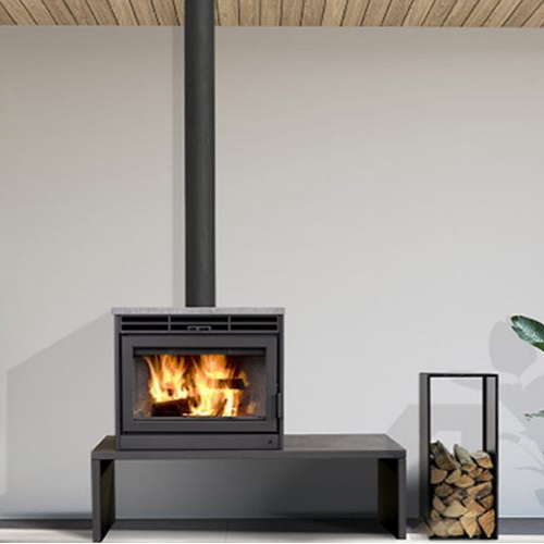 Supreme Novo 24 Wood Freestanding Fireplace