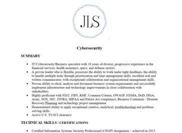 Shaun Kane's Resume