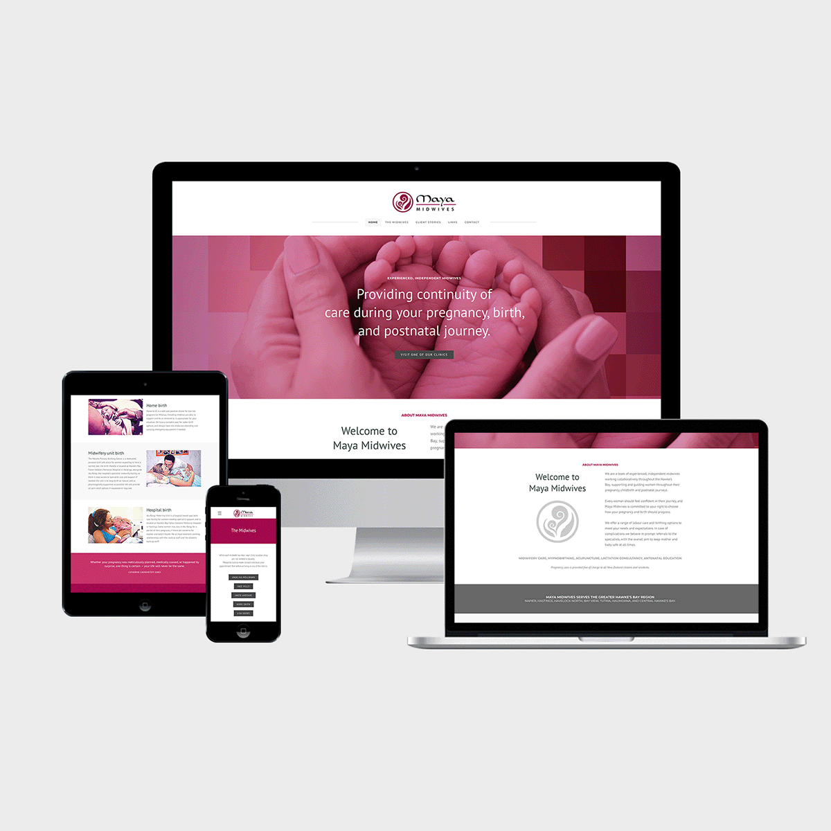 Maya Midwives Website