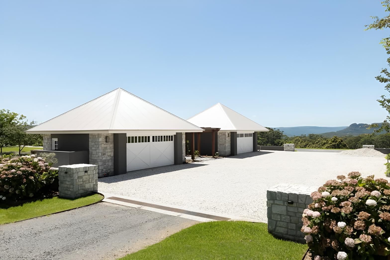 A House With A Driveway And A Garage — Ridgeline Building Co In Berry, NSW
