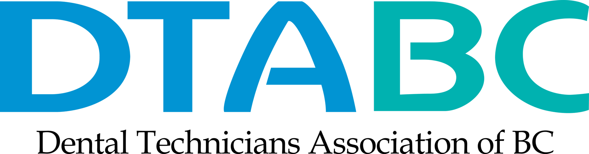 DTABC logo in blue with Dental Technicians Association of BC text