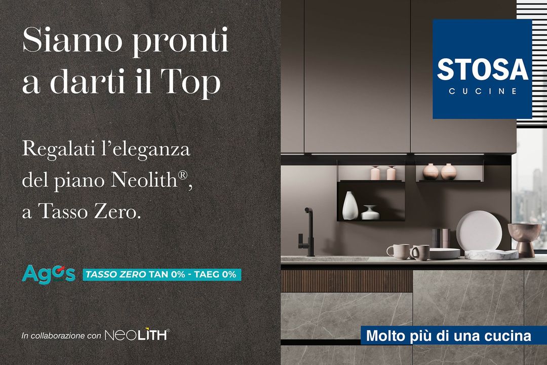 Siamo pronti a darti il top con Stosa e Neolith®!