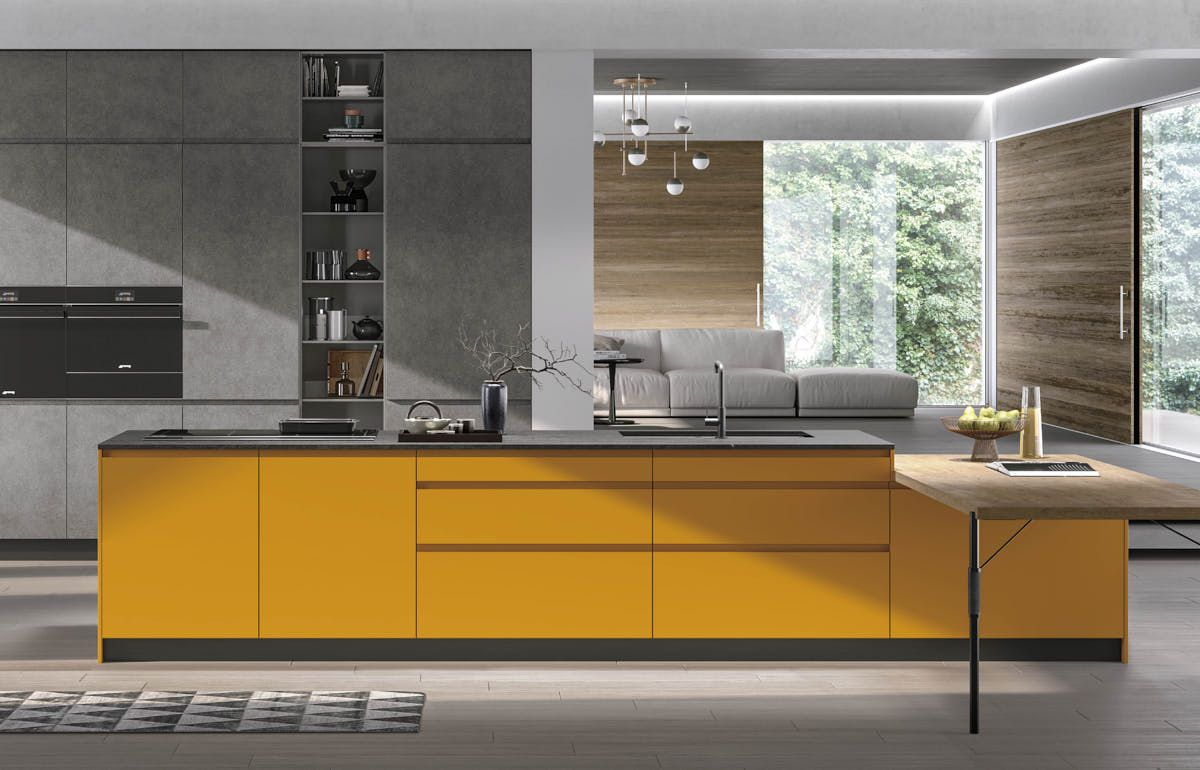 cucina con gola