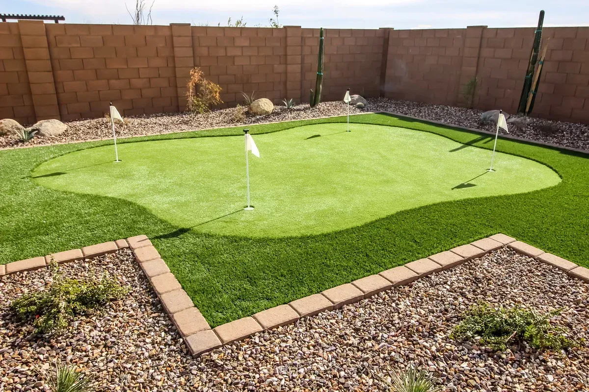 artificial putting green installation in bowie md