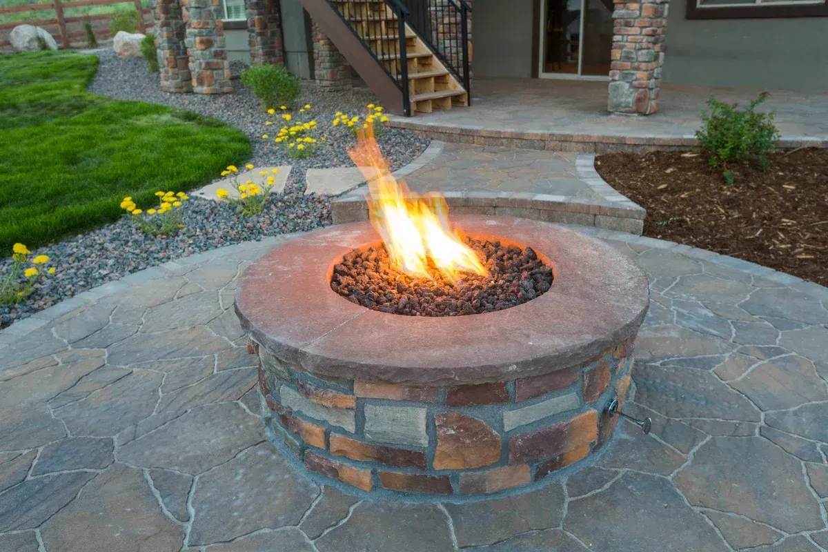 backyard fire pit installation benefits bowie md