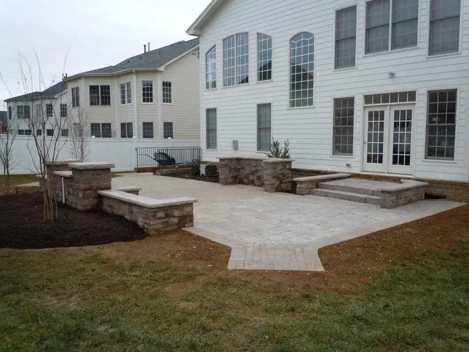 custom outdoor hardscape project