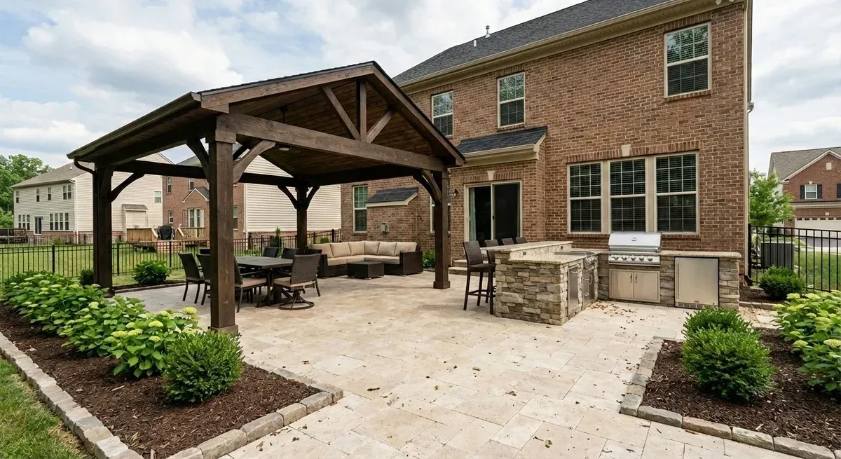 custom outdoor kitchen bowie md