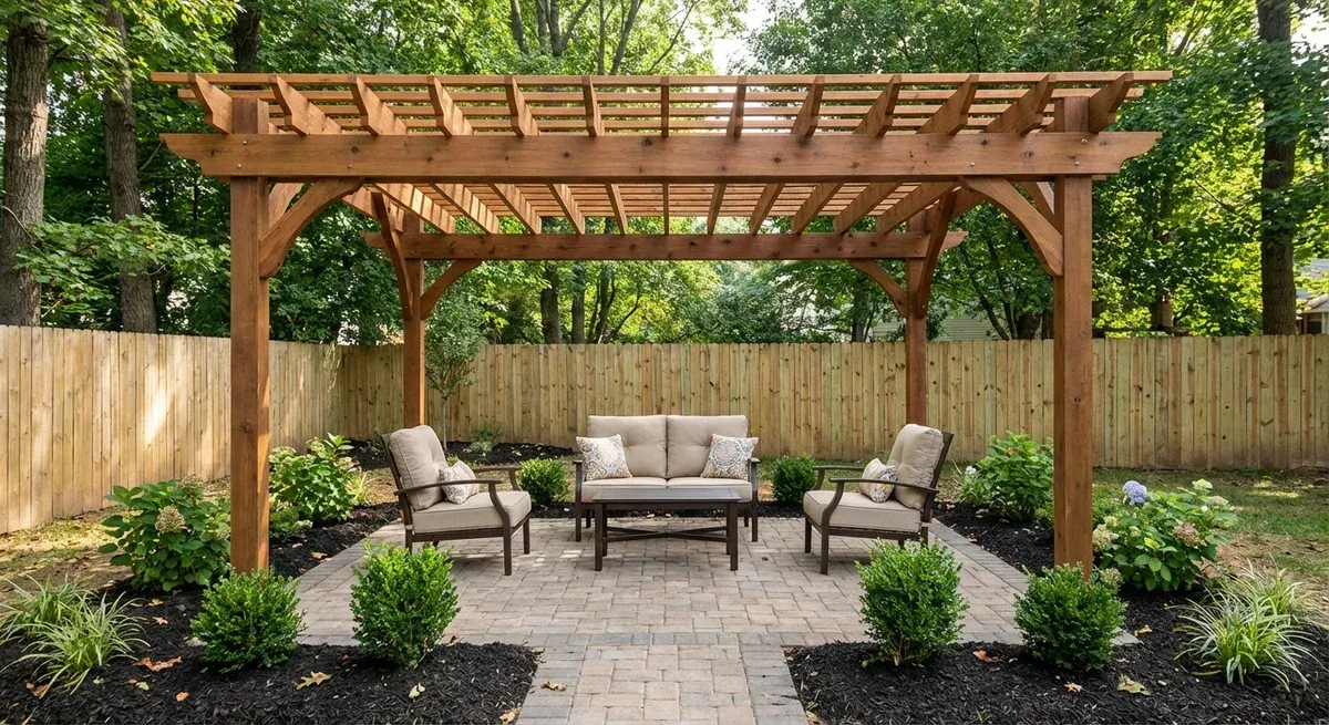custom pergolas in bowie md