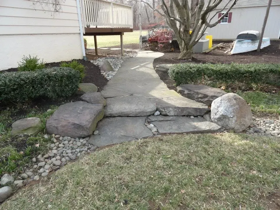 decorative landscape boulders in bowie md