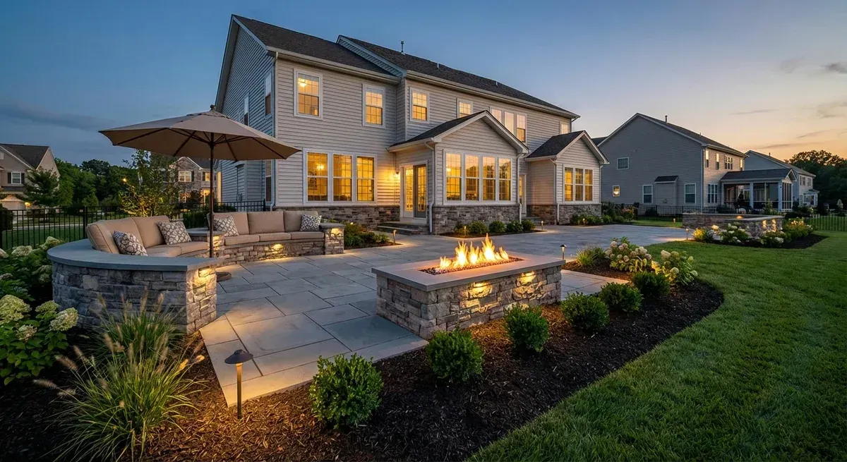 landscape lighting services in bowie md