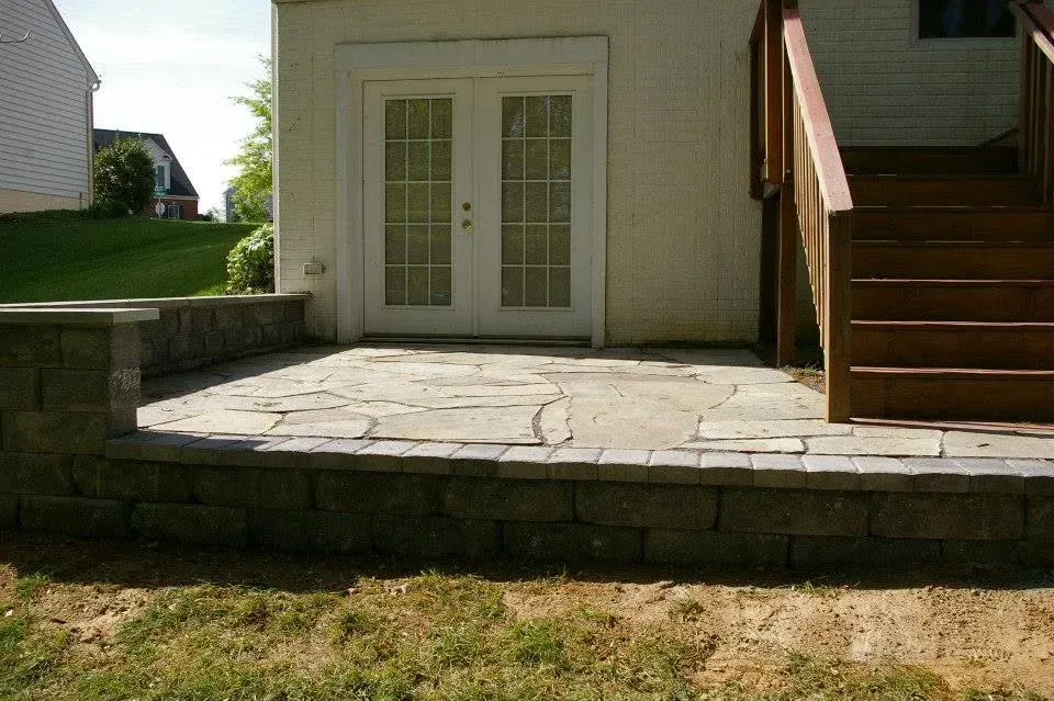 outdoor stonework in bowie md