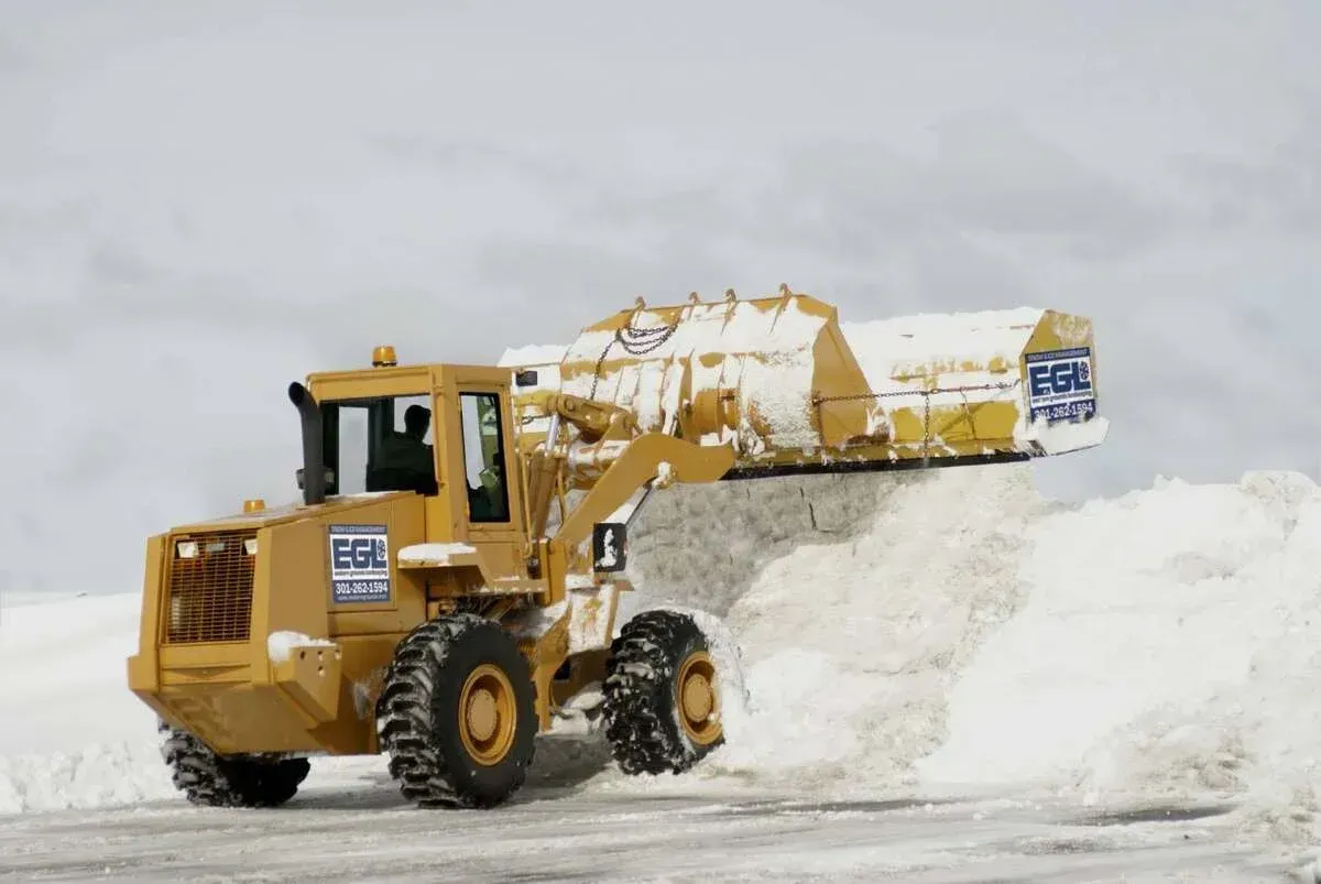 professional snow management bowie md 