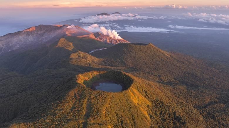 Rincon de la Vieja volcano and tropical forest in Guanacaste Costa Rica, accessible on private excursions from JW Marriott Costa Elena.
