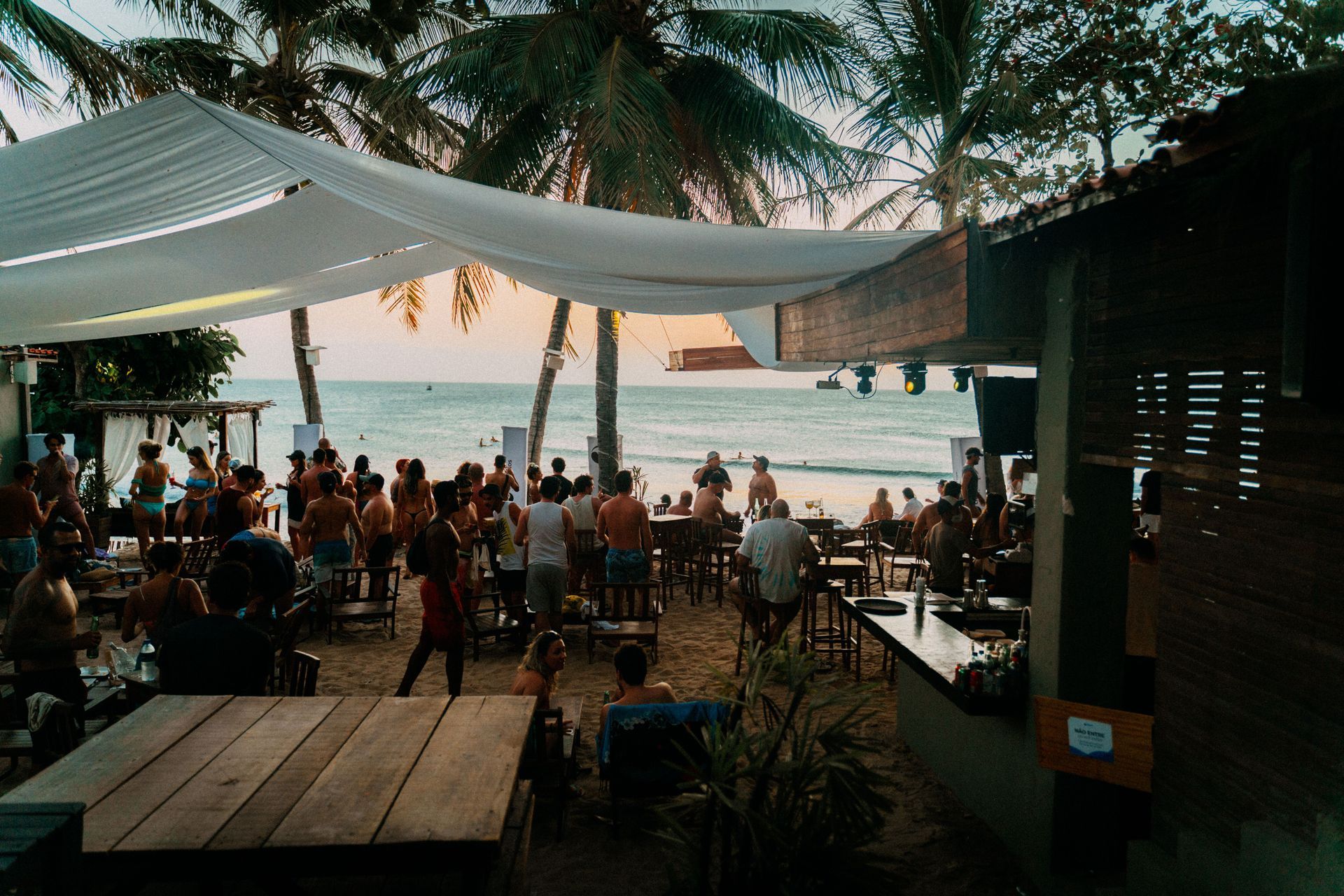 Tamarindo Costa Rica beachfront restaurant overlooking the Pacific coast, near private excursions in
