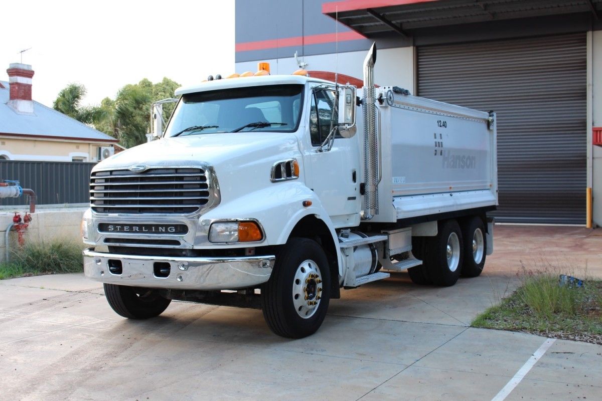Sterling LT7500 (10m3 tipper) 2003 model (full alloy bin, rock lined and tarped)