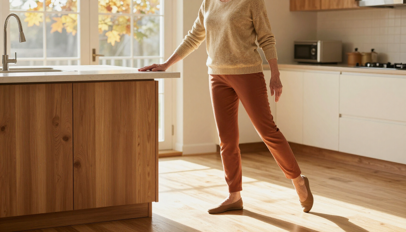 Fall-proofing your home and body with safe balance exercises