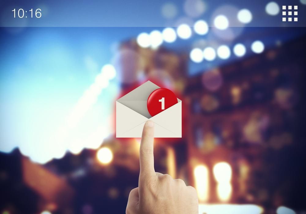 A Person 's Finger is Pointing at an Envelope With the Number 1 on It — Gem Socials In Laurieton, NSW