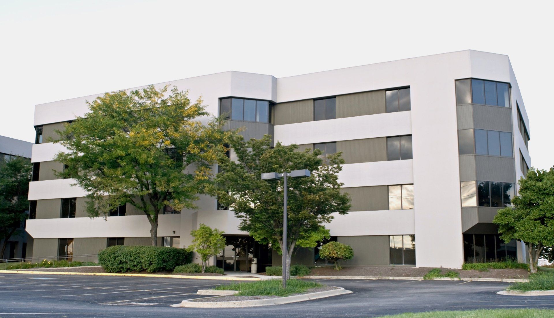 a building in goodyear arizona that had it's windows recently tinted