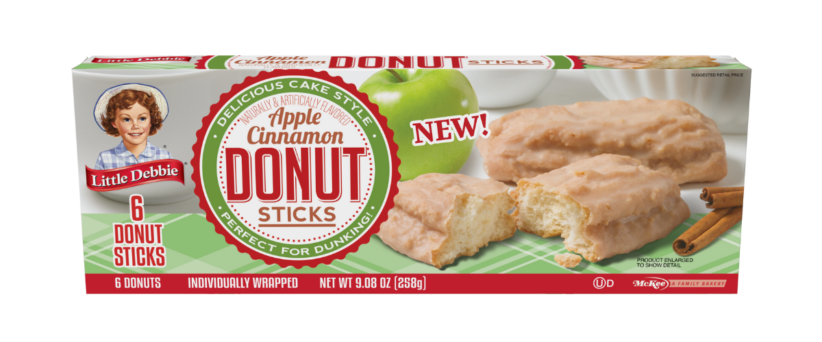 Apple Cinnamon Donut Sticks Little Debbie