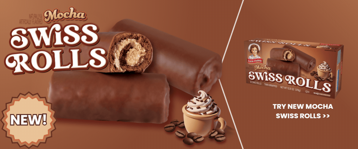 banner for mocha swiss rolls