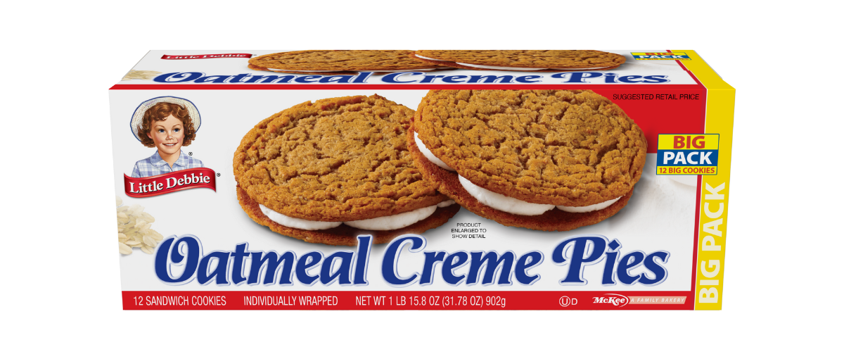 Oatmeal Creme Pies Little Debbie