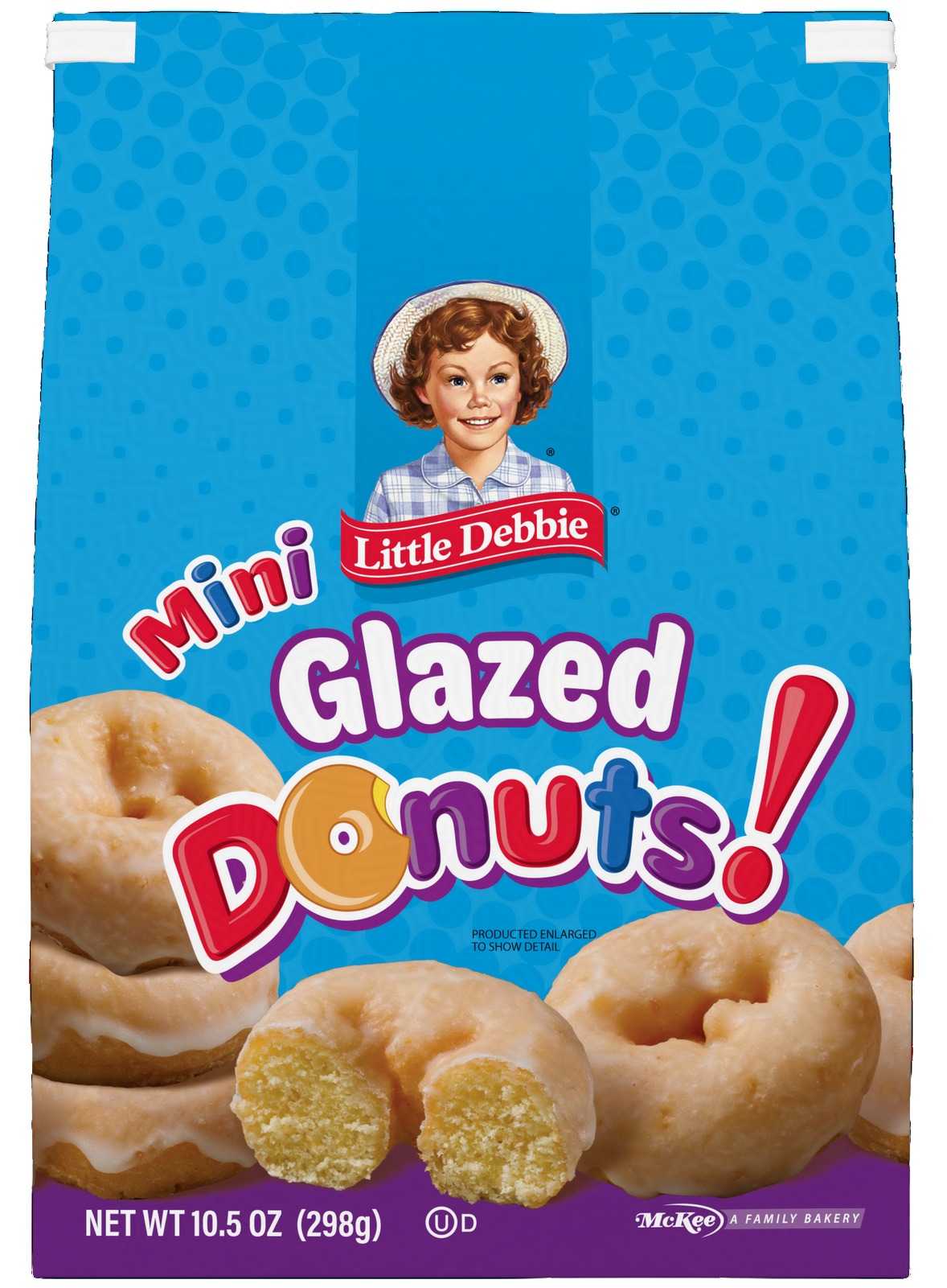 bag of glazed mini donuts