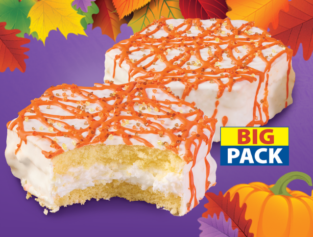 two big pack fall party cakes