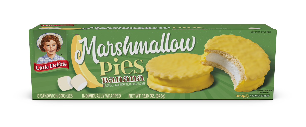 carton of banana marshmallow pies
